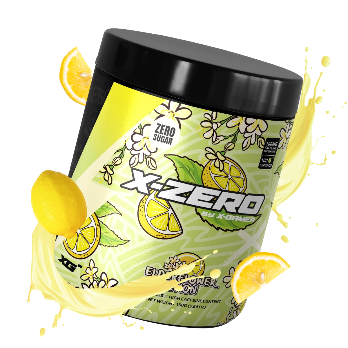 檸檬 X-Zero Elderflower Lemon (160g/100 servings) – Multisupps