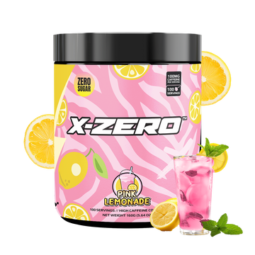 X-Zero Pink Lemonade (160g / 100 Servings)