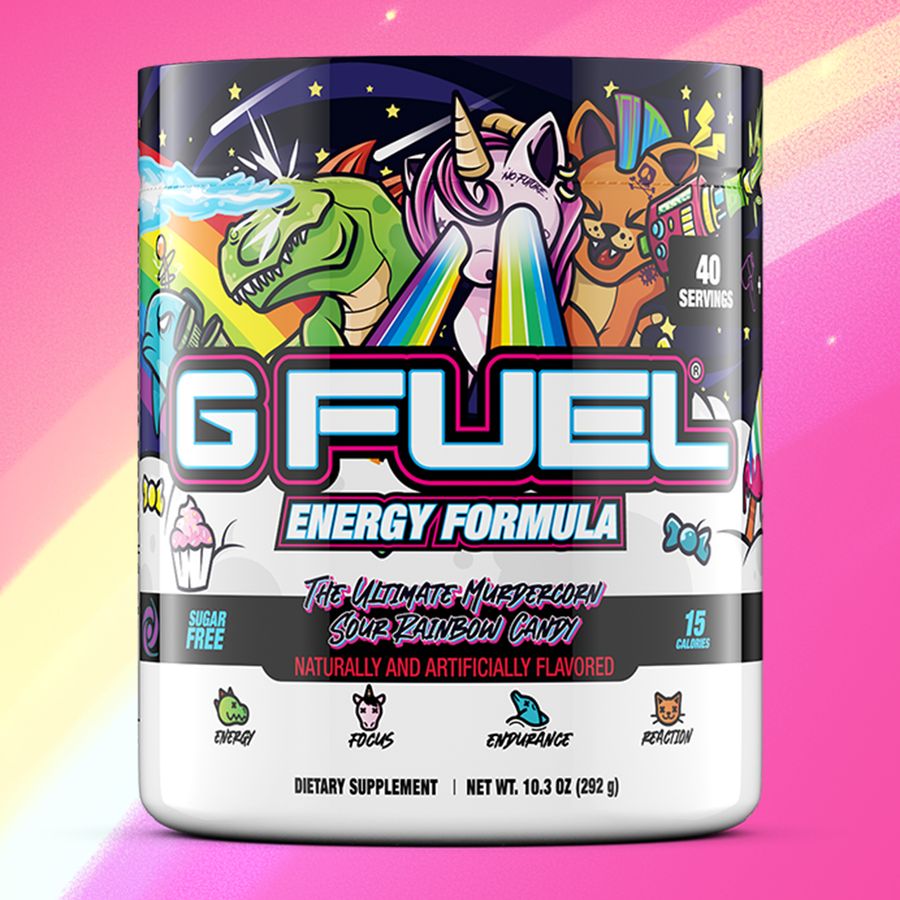 G FUEL - Murdercorn Sour Rainbow Candy (40 serv)