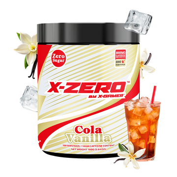 X-Zero Cola Vanilla (160g/100 servings)