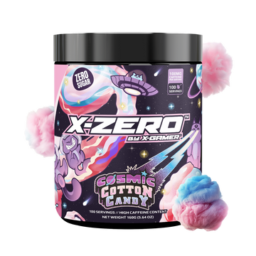 X-Zero Cosmic Cotton Candy (160g/100 servings)