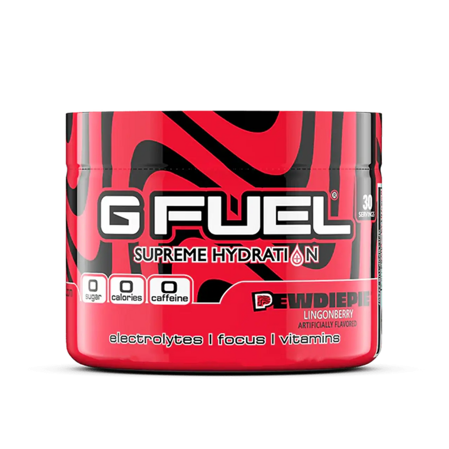 G FUEL caffeine free, Pewdiepie, tub,  product front