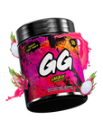 Gamersupps energy, Dragon fruit punch, tub,  product with fruits