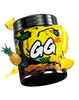 Gamersupps Energy, Pineapple cocktail, tub,  product front with fruits