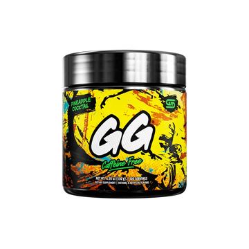 Gamersupps caffeine free, Pineapple cocktail, tub,  product front