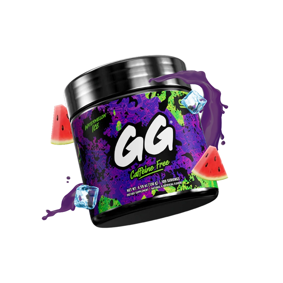 GamerSupps - Watermelon Ice Caffeine Free (100 Servings)