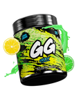 Gamersupps Energy, Lemon Limeade, tub,  product front with fruits