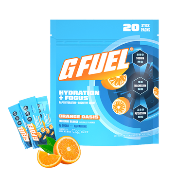 G FUEL - Hydration + Focus formula Orange Oasis (20 pack)
