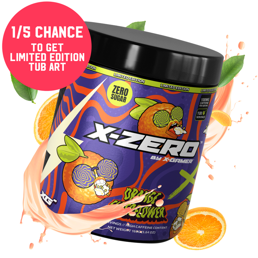 X-Zero Orange Elderflower (160g/100 servings)