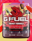 G FUEL Energy, Ragin gummy fish, tub,  product front with matching background