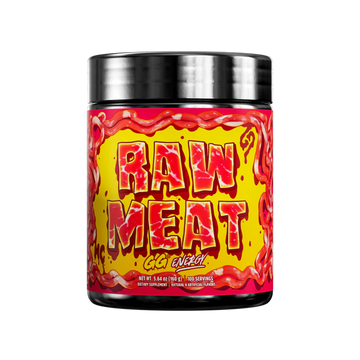 Gamersupps energy, raw meat, tub,  product front