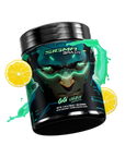 Gamersupps energy, sigma brain, tub,  product front with fruits