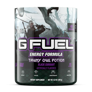 G FUEL Energy, Tawny Owl Potion, tub, product front