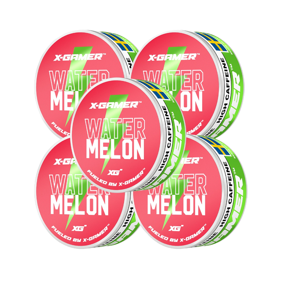 X-Gamer - Watermelon Energy Pouches (5x)