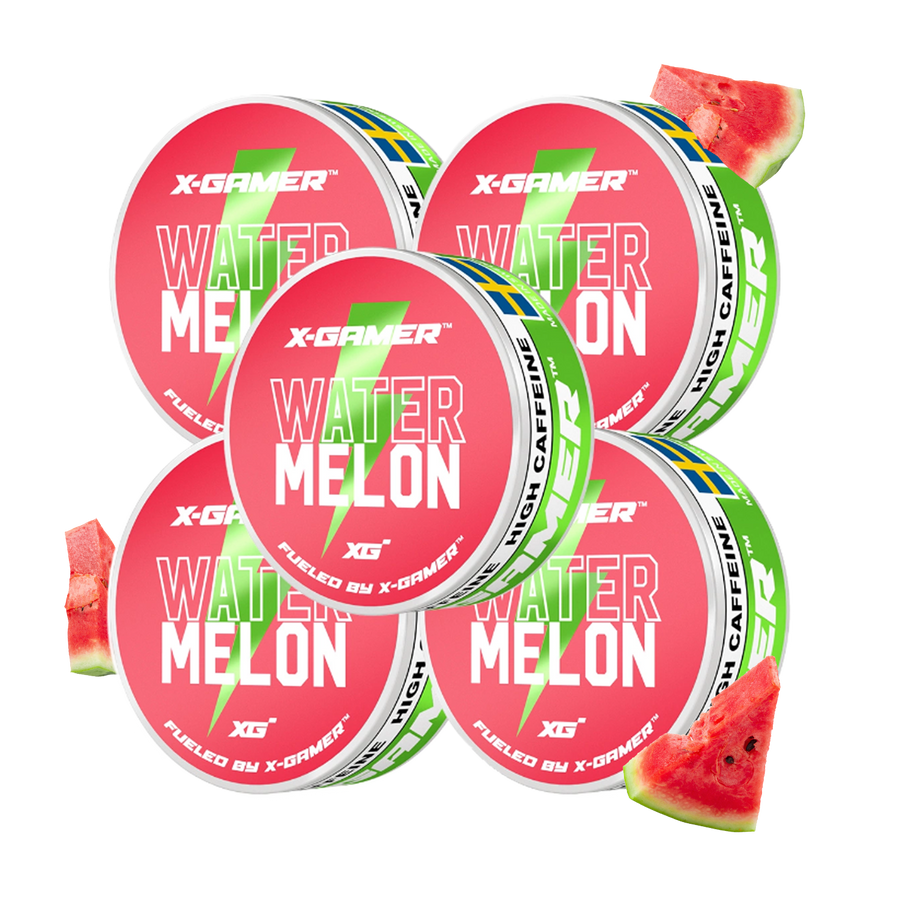 X-Gamer - Watermelon Energy Pouches (5x)