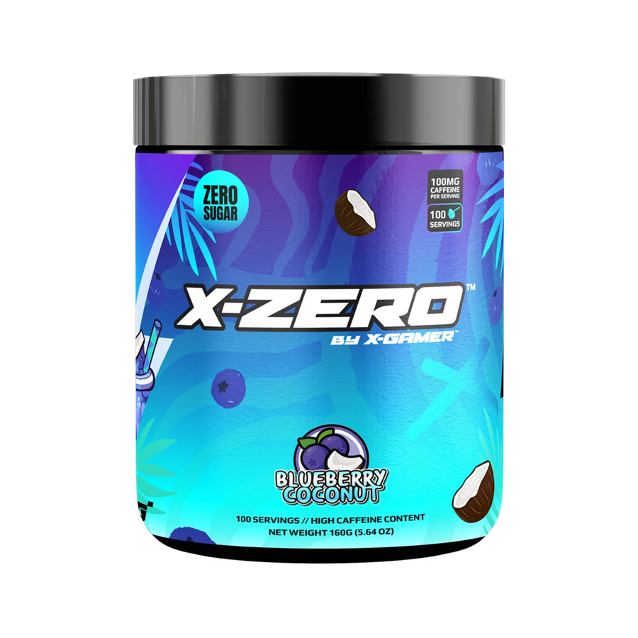 X-Zero Blueberry & Coconut (160g/100 servings)