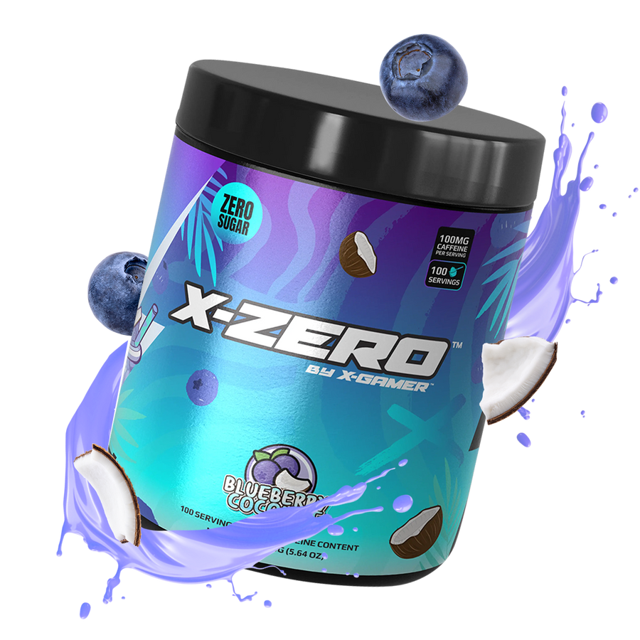 X-Zero Blueberry & Coconut (160g/100 servings)