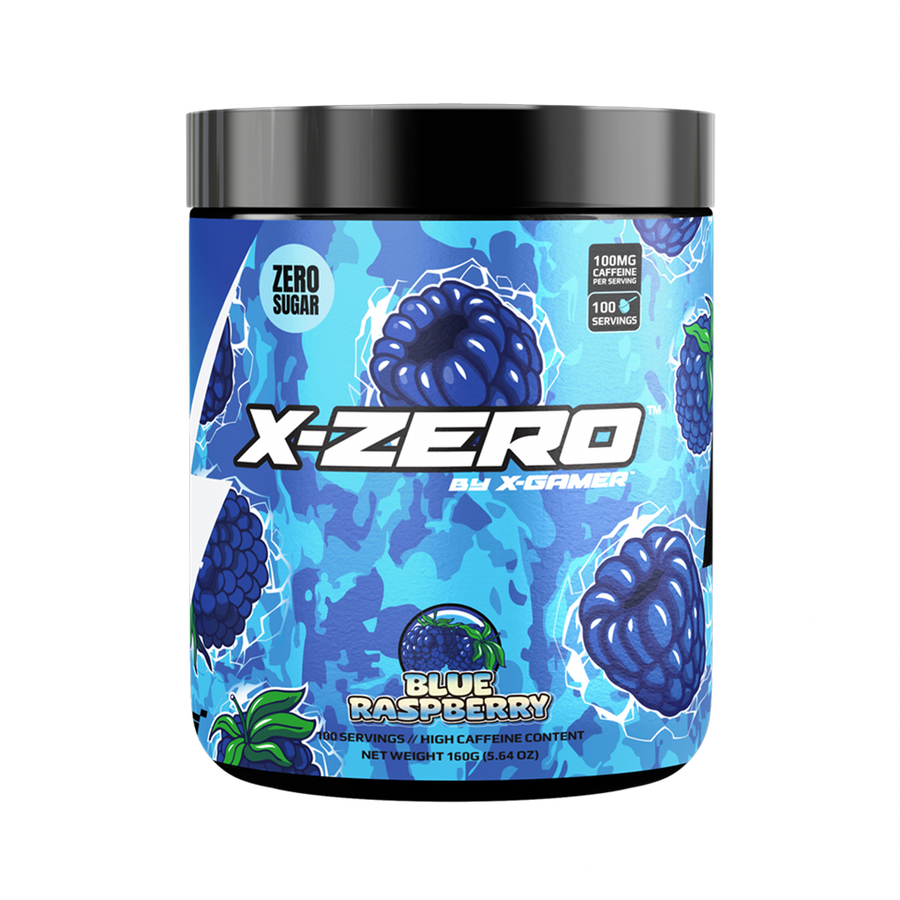 X-Zero Blue Raspberry (160g/100 servings)