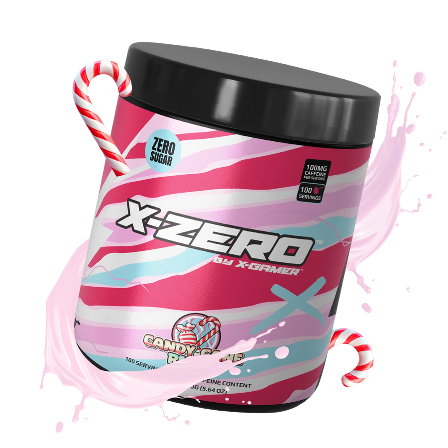 X-Zero Candy Cane Rush (160g/100 servings)