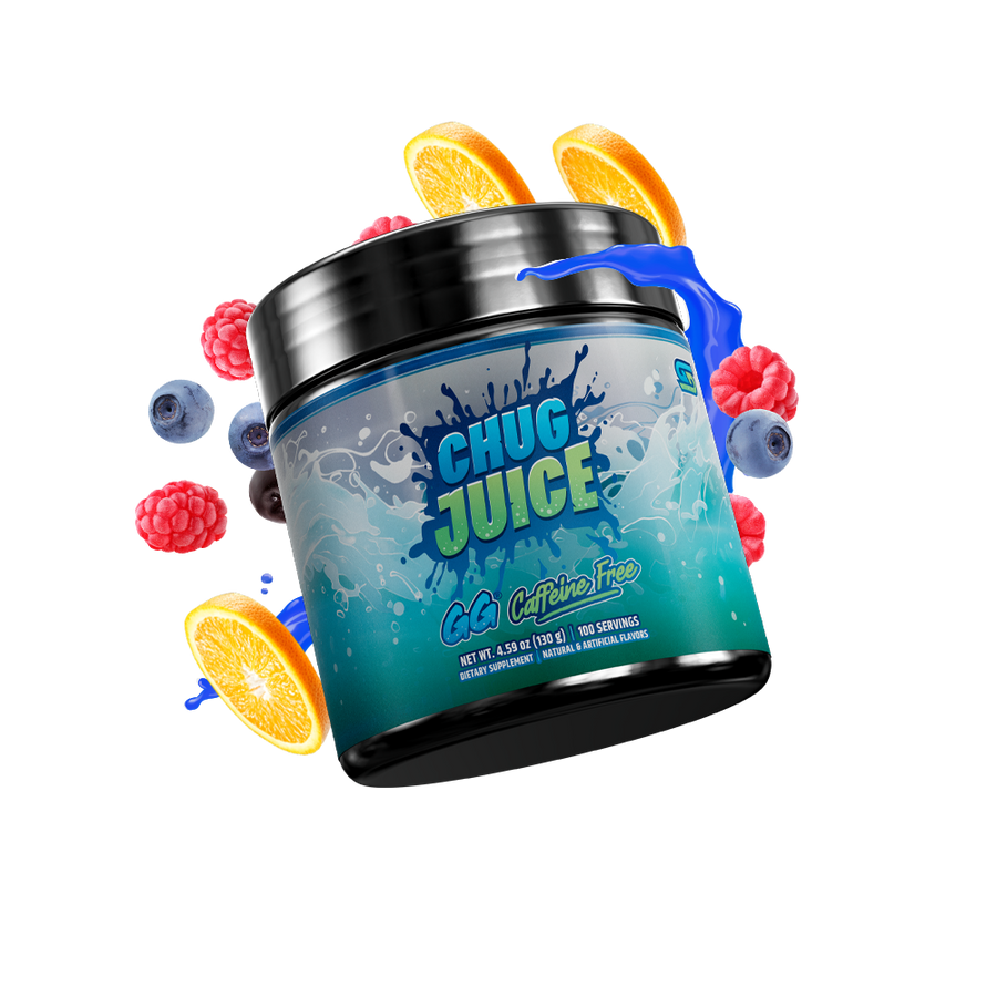 GamerSupps - Chug Juice Caffeine Free (100 Servings)