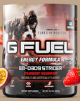 G FUEL energy, EB-0309 Strider, tub,  product front with fruits and berries