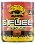 G FUEL energy, Ego Boost, Duke Nukem, tub,  product front