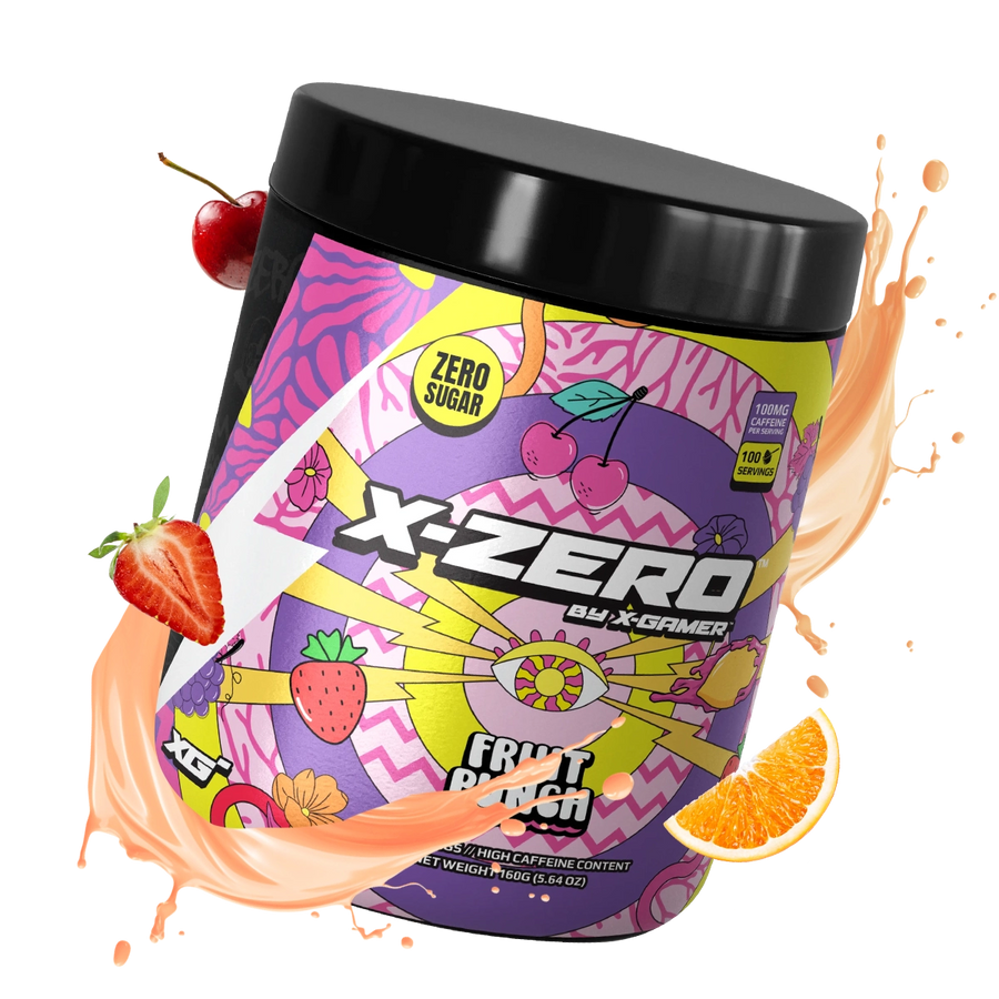 X-Zero Fruit Punch (160g/100 servings)