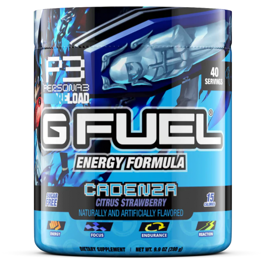 G FUEL energy, Cadenza, tub,  product front