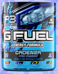 G FUEL energy, Cadenza, tub,  product front with pink background color