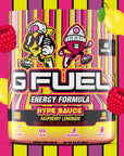 G FUEL energy, Hype Sauce, tub,  product front with fruits and berries