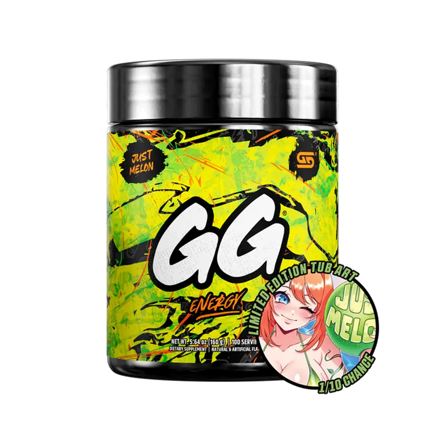 Gamersupps Energy, Just Melon, tub,  product front