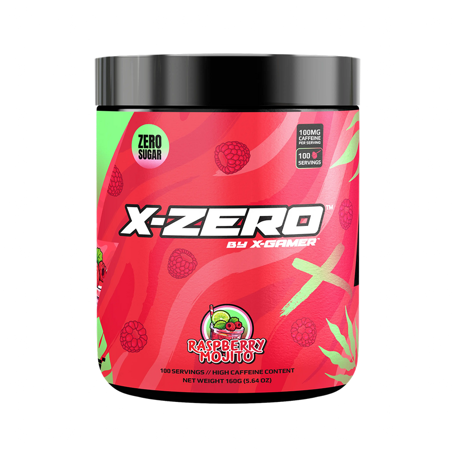 X-Zero Raspberry Mojito (160g/100 servings)