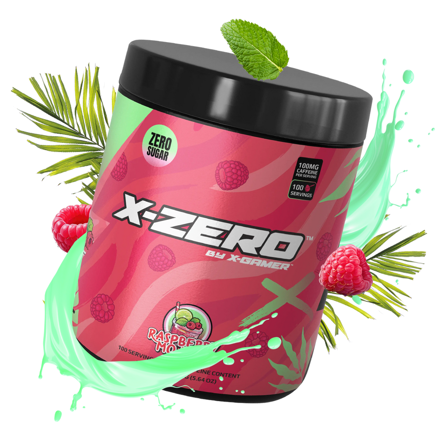 X-Zero Raspberry Mojito (160g/100 servings)