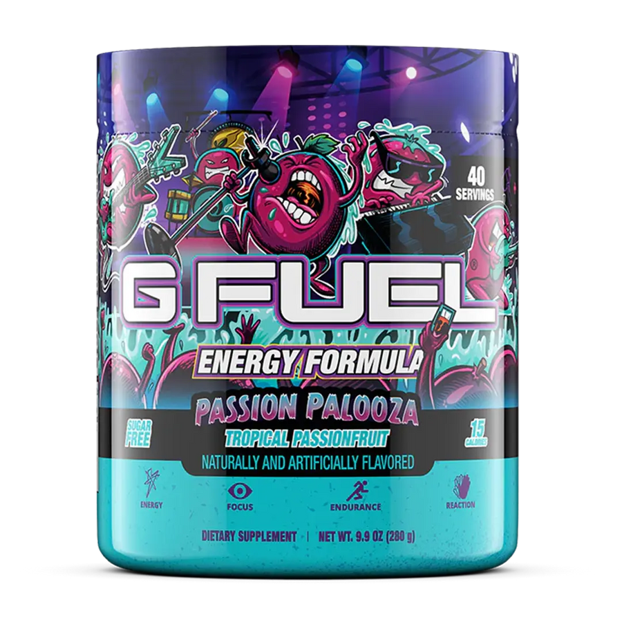 G FUEL energy, Passion Palooza, tub,  product front 