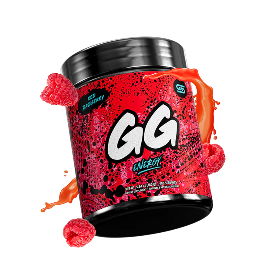 GamerSupps - Red Raspberry (100 Servings)