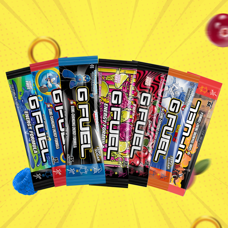 G FUEL Sample Varity Pack (5 servings x 7g)