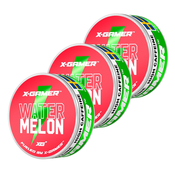 X-Gamer - Watermelon Energy Pouches (3x)