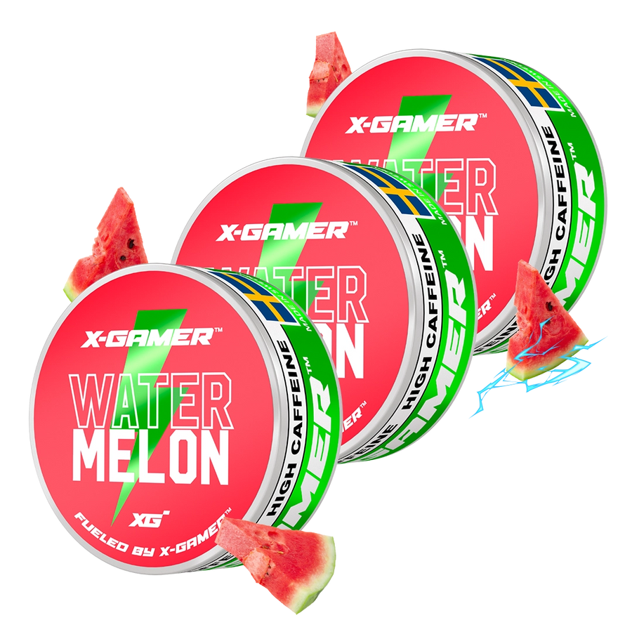 X-Gamer - Watermelon Energy Pouches (3x)