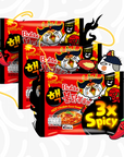 SAMYANG HOT CHICKEN RAMEN 3XSPICY (3x140g)