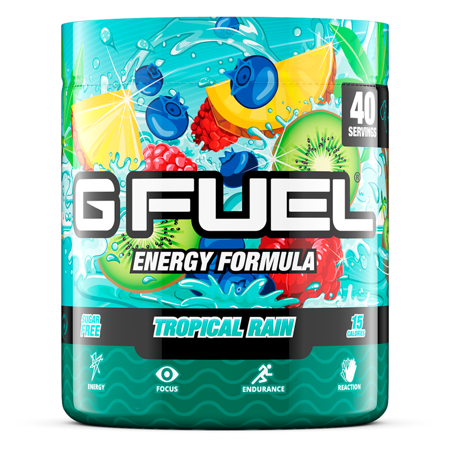 G FUEL Energy, Tropical rain, tub,  product front