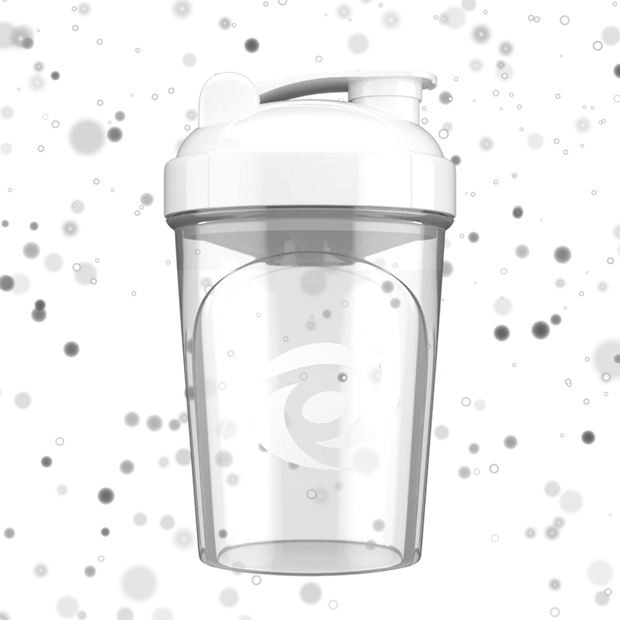 G FUEL shaker, 473 ml, Winter white, product backside