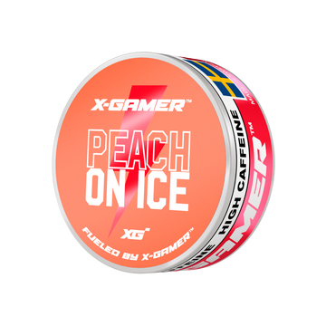 X-GAMER - PEACH ON ICE ENERGY POUCHES