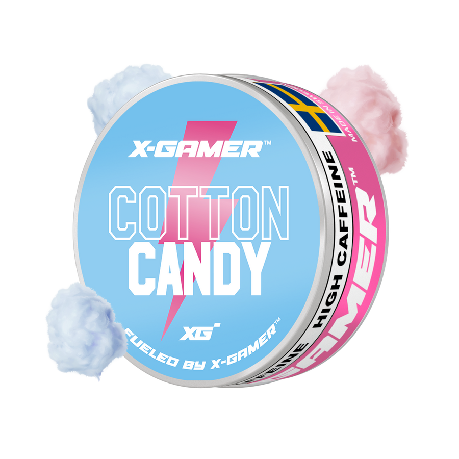 X-GAMER - COTTON CANDY ENERGY POUCHES