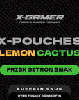 X-GAMER - LEMON CACTUS ENERGY POUCHES