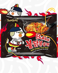 SAMYANG BULDAK HOT CHICKEN RAMEN SPICY NOODLES 140g (SORT)