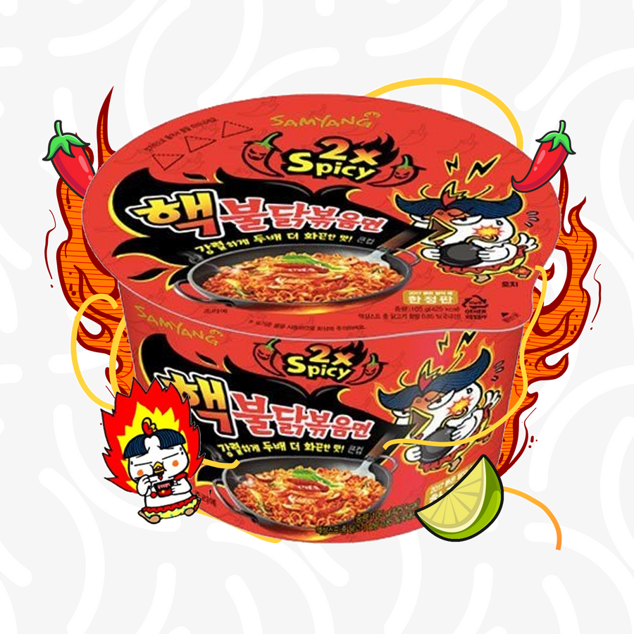 SAMYANG HOT CHICKEN 2XSPICY BIG BOWL 105g