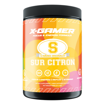 X-Gamer S-Märke Sur Citron (Sour Lemon) - (60 servings)